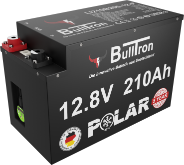 210Ah Bulltron Polar LiFePO4 12.8V Akku mit Smart BMS, Bluetooth App und Heizung